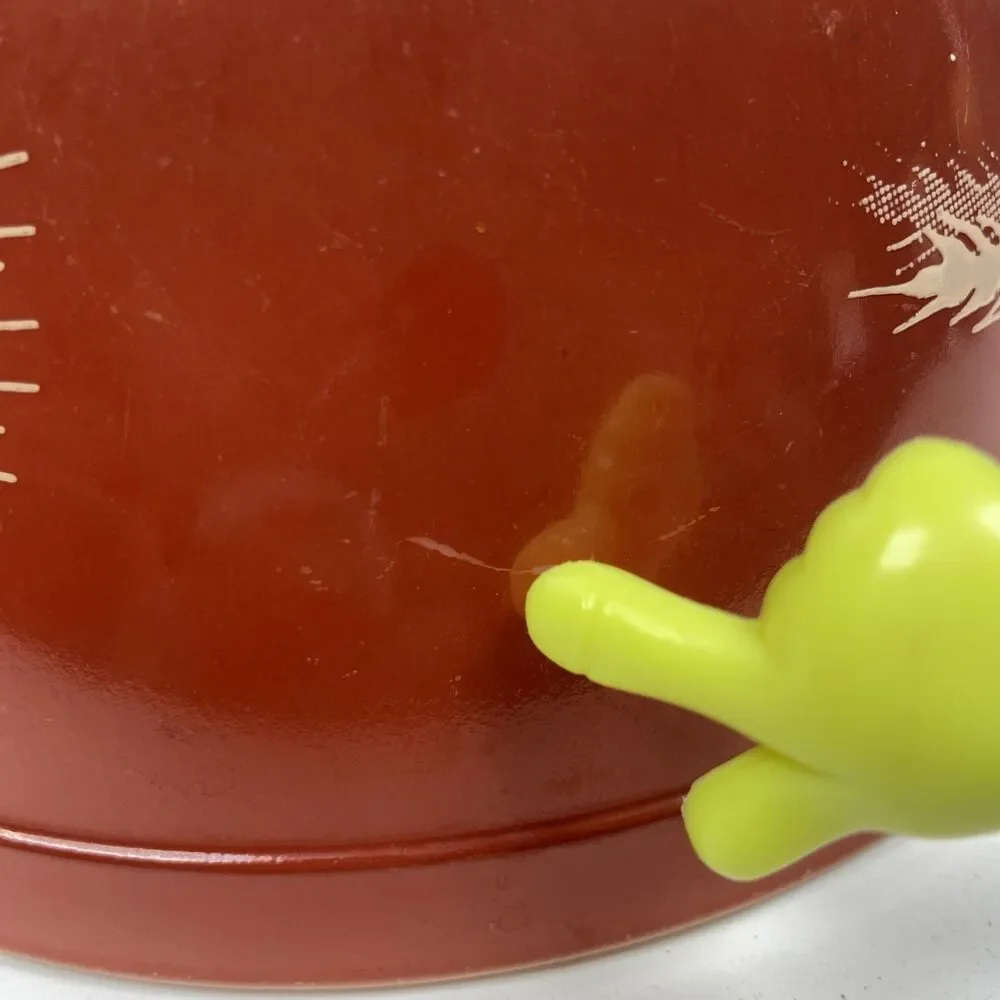 Vintage Pyrex Nesting Bowls Autumn Harvest Wheat 1970’s Set Of 3 Cottagecore